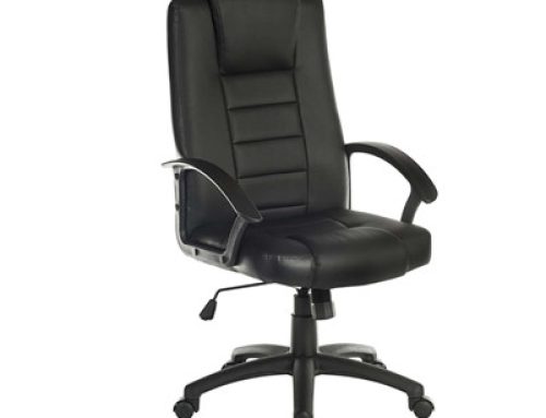 High back modern swivel boss leather office chair