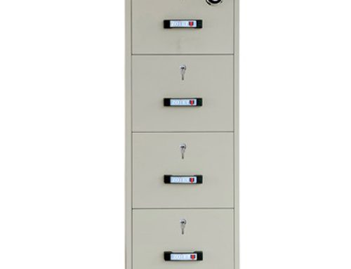 Fireproof filing cabinet 4 drawers type filing cabinet