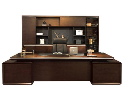 Luxury ceo manager office table mdf wooden executive desk