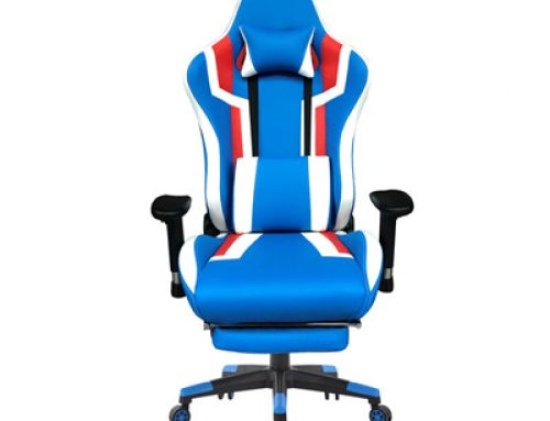 LED custom ergonomic rotating racing luminous RGB gaming chair