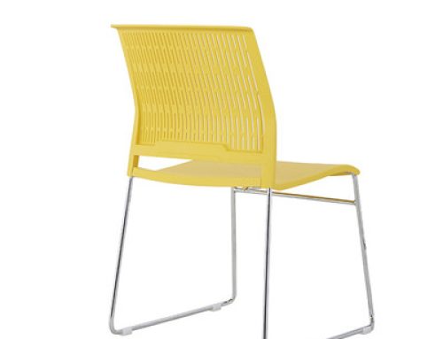 Stackable modern visitor chair