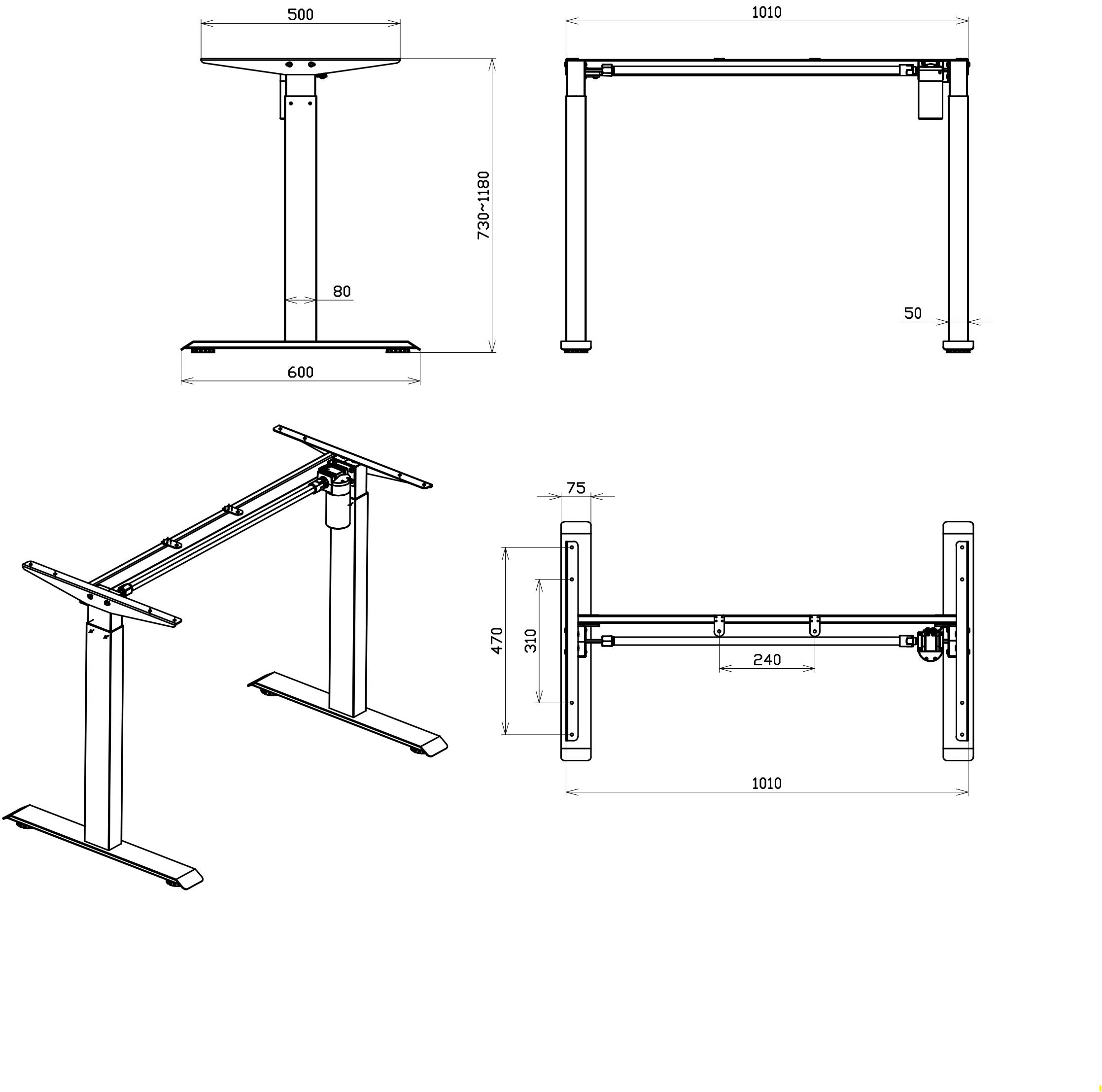 What is the general size of office furniture? Custom any size of office
